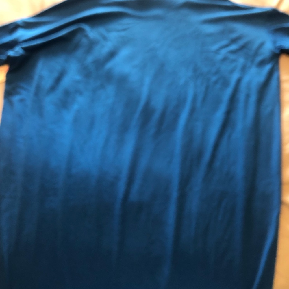 LuLaRoe Blue Irma Tunic - Picture 4 of 5